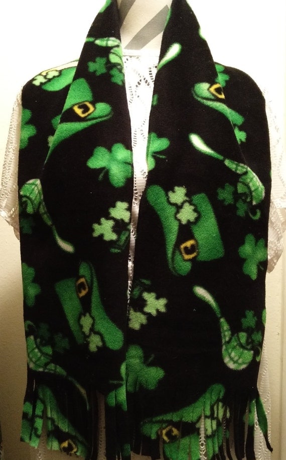 st patricks day fleece blanket