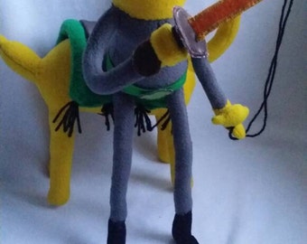 adventure time lemongrab plush