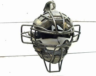 Retro Baseball Catchers Mask - Man Cave - Restaurant Decor