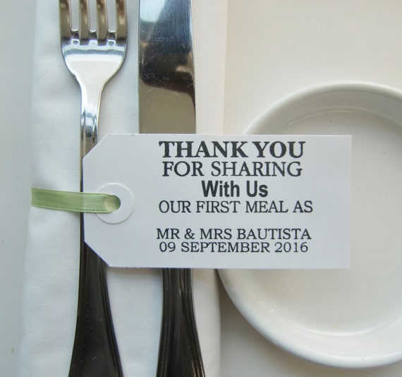 Wedding Napkin TiesPersonalized Wedding Table by IzzyandLoll