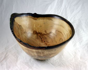 Natural Edge Maple Crotch Bowl