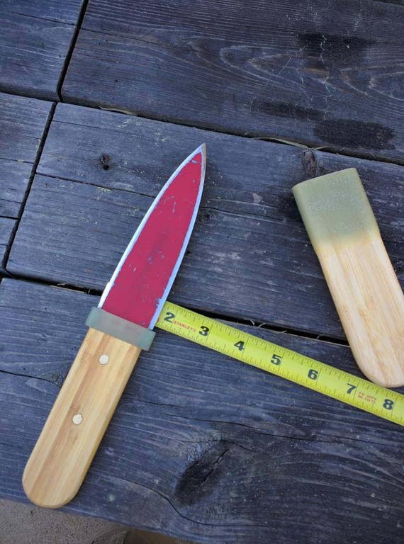 Handmade rustic prison shank dagger type knife