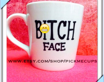 Mature B**** face Coffee Mug - bff mug - funny coffee mug - best friends coffee mug gifts for best friend or sister stocking stuffer besties