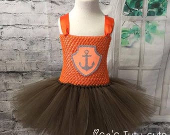 paw patrol dress, paw patrol costume, zuma dress, zuma costume, zuma tutu, zuma tutu dress, paw patrol zuma, paw patrol birthday,