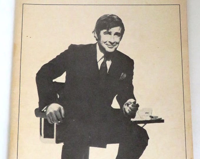 ON SALE! Broadway Playbill "An Evening with Dave Allen", 1981, The Booth Theatre