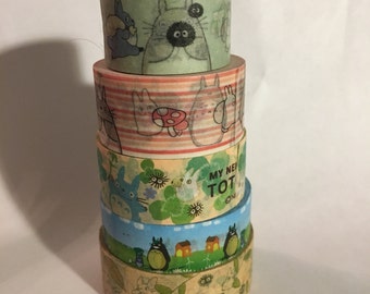 Washi Tape Sample-My Neighbor Totoro #1