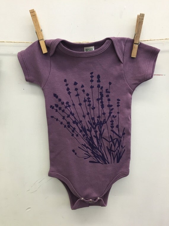 Organic Lavender Onesie
