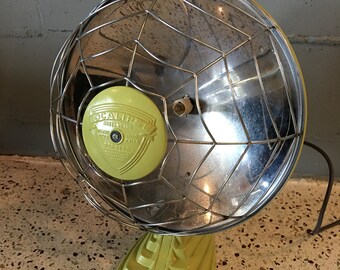 Art Deco Focalipse Heater Repurposed into a Lamp