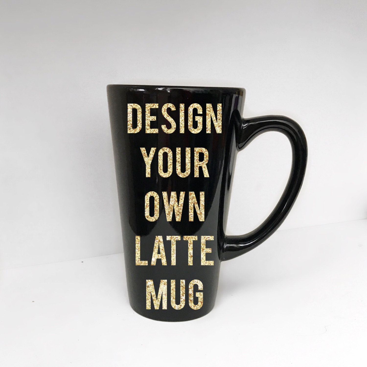 Design Your Own Tall Latte Mug Custom Mug Big Mug Custom
