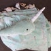 GIFT SET: Mint Green Mermaid Quilted Blanket and Narwhal Stuffed Animal, Narwhal, mermaid blanket