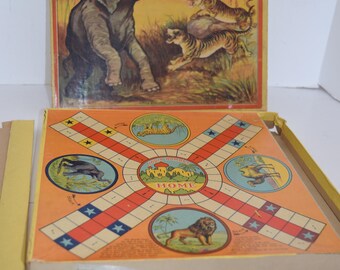 Vintage 1930's Cutter and Saleeby "India Bombay" Game of India Game