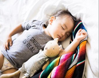 Midnight Black Risa Blanket