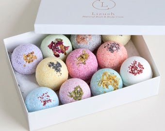Natural Bath Bomb set, Bath Bomb party favors, Bridal Shower favors, Bath Bomb, Baby Shower Favors,Customize favors,Wedding bath bombs favor