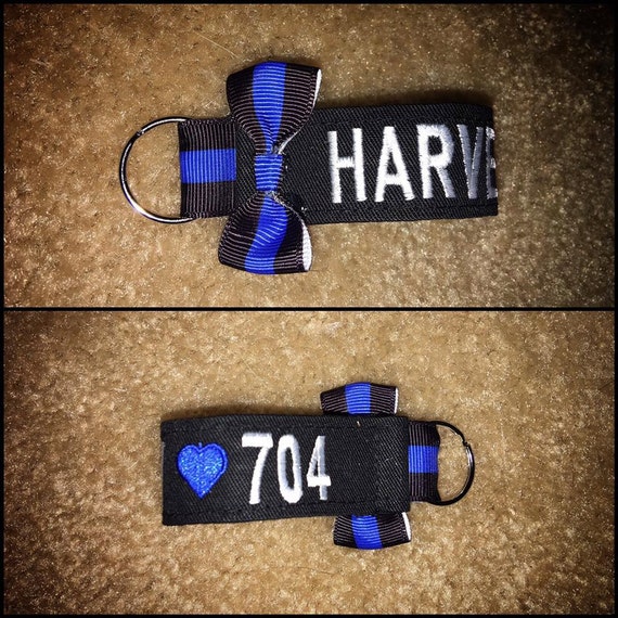 Thin Blue Line F150 Tailgate Emblem - Back The Blue Police Replacement Badge For 2005-2014 Ford F150