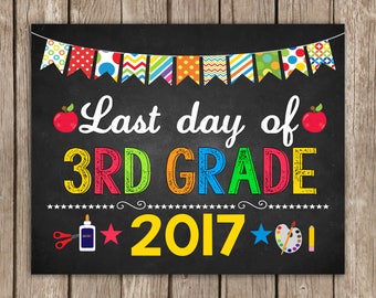 Last day 3rd grade | Etsy