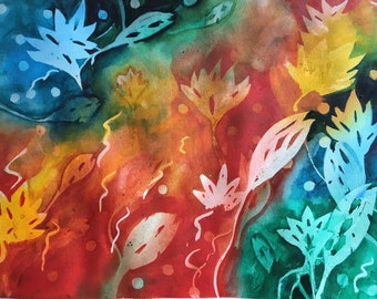 Bunte küche kunst | Etsy