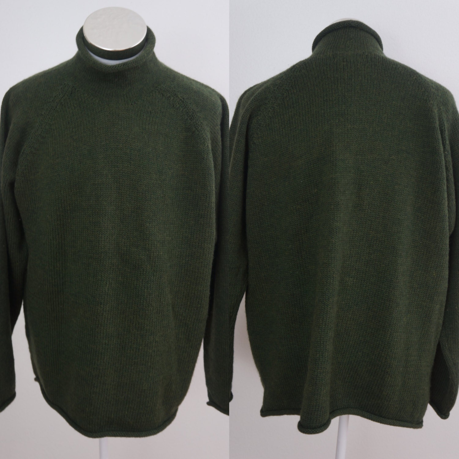 vintage j crew roll neck sweater