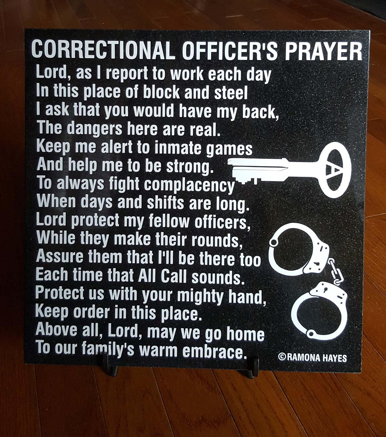 Correctional Officers Prayer Co Prayer Guards