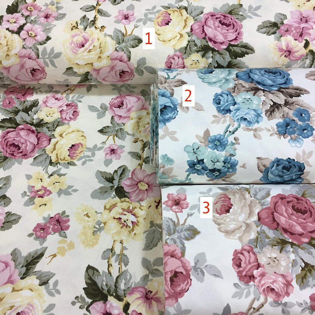 floral canvas duck fabric 180cm 70 quot wide roses shabby floral canvas duck fabric 180cm 70 quot wide roses shabby