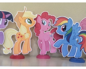 My Little Pony Birthday | My Little Pony Party | My Little Pony Party Centerpieces | My Little Pony Decorations | My Little Pony Centerpiece