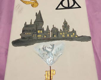 Harry potter painting | Etsy