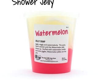 Watermelon Shower Jelly | Jelly Soap | Jellies | Soap Jelly | Soap Jellies | Jelly Soap | Shower Jellies