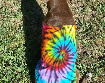 tie dye puppy shirt