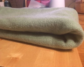 Wool Mattress Pad, Twin bed, Green * Free Shipping