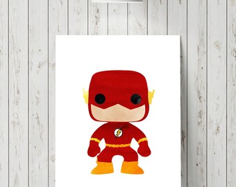 barry allen pop figure