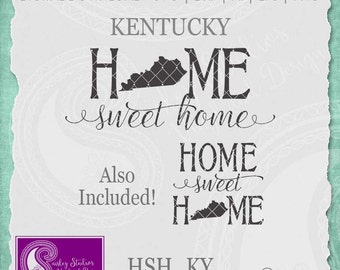 Download Kentucky silhouette | Etsy