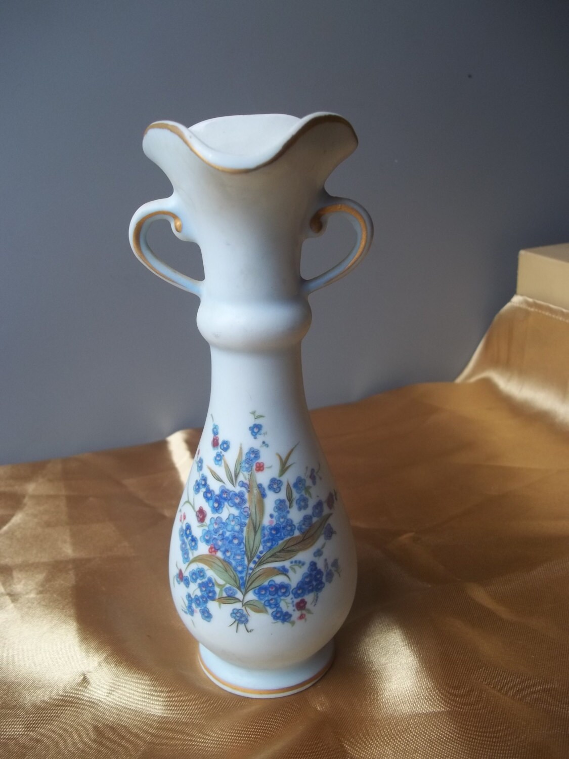 Vintage Lefton China Floral Bud Vase
