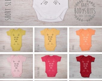 Gender Neutral Baby Gift, Funny Baby Shower Gift, New Dad Gift, You Can DO THIS DAD Baby Bodysuit, Funny Gift For New Dad, First Time Dad