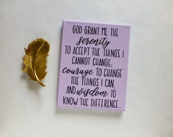 Serenity Prayer Wall Decor serenity prayer sign | etsy Serenity Prayer Wall Decor serenity prayer sign | etsy