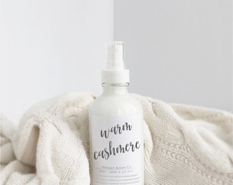 Warm Cashmere Body/Linen/Room Mist-perfume-fragrance-body spray-body mist-linen spray-linen mist-room spray-room mist-deodorizer-home