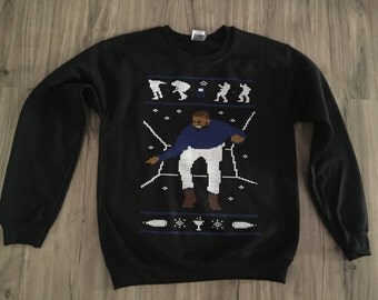 Drake Hotline bling unisex crewneck New Drake Hotline 1 800 ugly christmas sweater OR t shirt