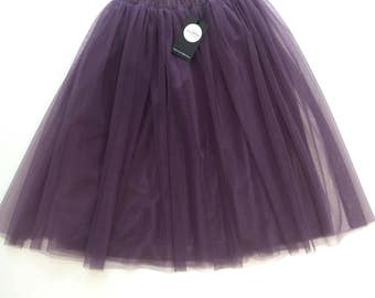 Purple tulle skirt | Etsy