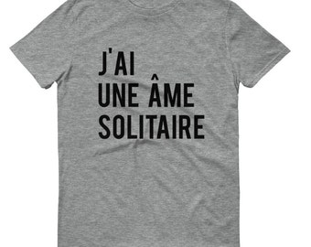 j'ai une âme solitaire | I am a lonely soul | Mrs. Tremond | Twin Peaks T shirt