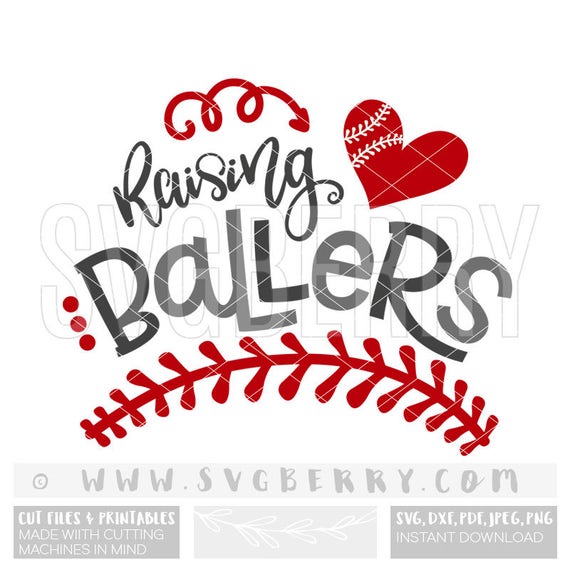 Download Raising Ballers SVG Baseball Mom SVG / baseball mama / baller
