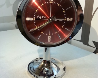 Vintage Big Ben WestClox Repeater Sculptura Alarm Clock FREE SHIPPING