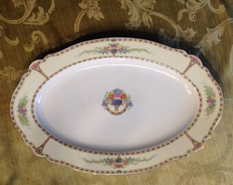 Vintage Paul Muller Selb Bavaria Platter Circa 1912-1917 Pattern # 29