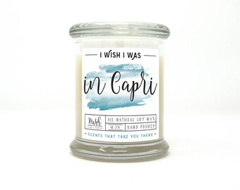 Capri Blue Volcano Candle. Citrus Fragrance. Gifts for Teen Girls. Unique Soy Candle. Large Glass Jar Candle. Candles under 20.