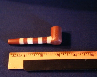 Pipe, smoking, handmade, Stone and Bone