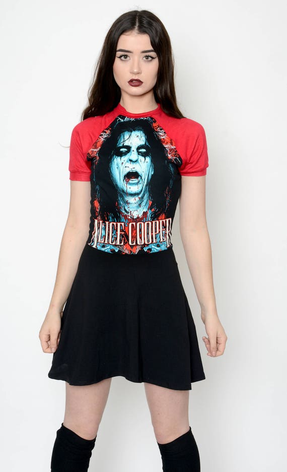 Alice Cooper Altered Tee Baby Doll Dress