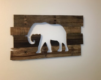 Elephant Pallet Art