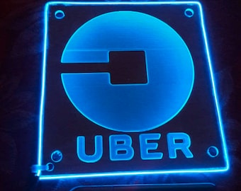 Uber Custom Sign Acrylic sign | Etsy