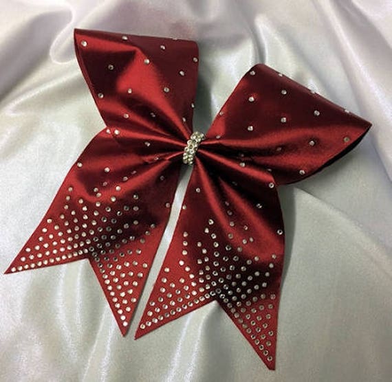 3 cheer bow rhinestone fancy tail spray strip diy cheer 3 cheer bow rhinestone fancy tail spray strip diy cheer