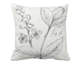 Botanical Pillow Cover Fig. 3B