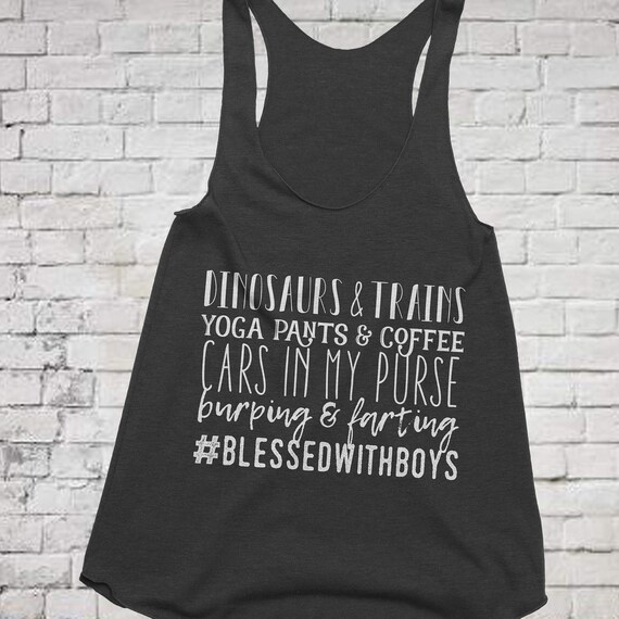 Mom of Boys tank top funny momlife mom life tank top