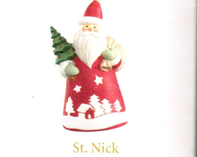 HALLMARK Christmas Ornament, Keepsake Ornament, St. Nick, Santa Claus Holiday Ornament, Stocking Stuffer, Tree Ornament
