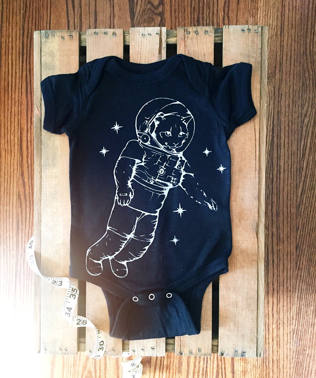 Space Cat Onesie Hipster Onesie Hipster Baby Kitty Cat